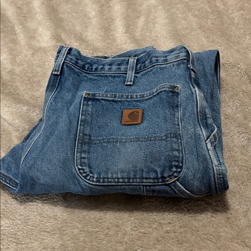 Carhartt Cargo Men’s Relaxed Fit Denim Jeans 34/30